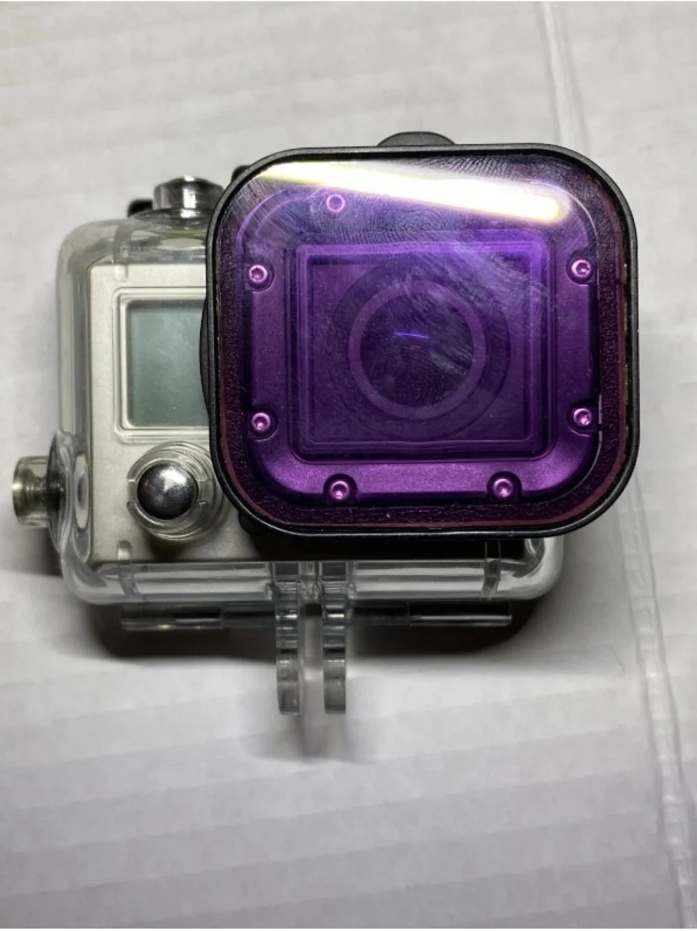 GoPro Accessories Bundle with Black Camera and Yellow Case Insert